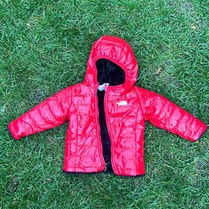 Baby girl Northface reversible jacket